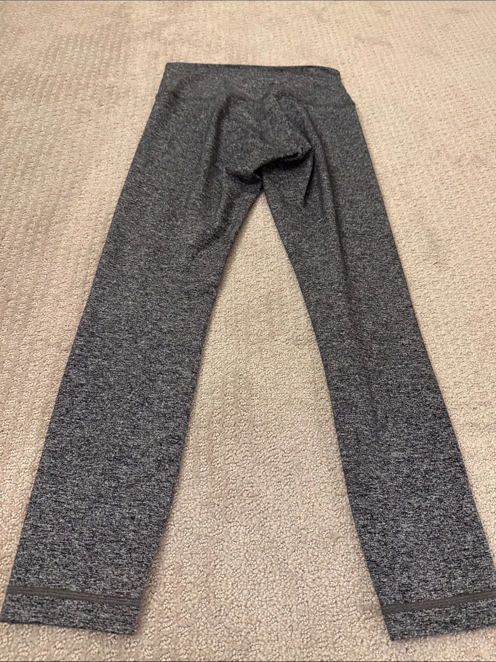 lululemon athletica Heathered Charcoal Gray Leggings